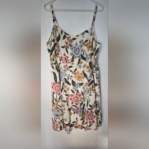 Old Navy Fit & Flare Printed Cami Dress - XL